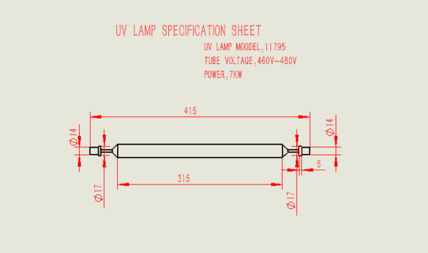11795 UV LAMP - Image 2