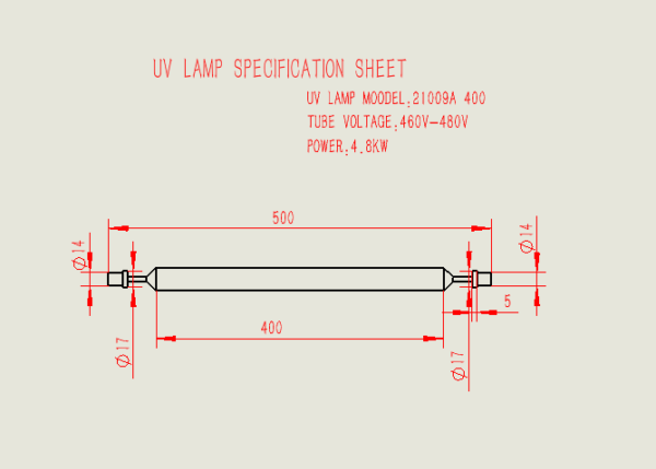21009A UV LAMP - Image 2